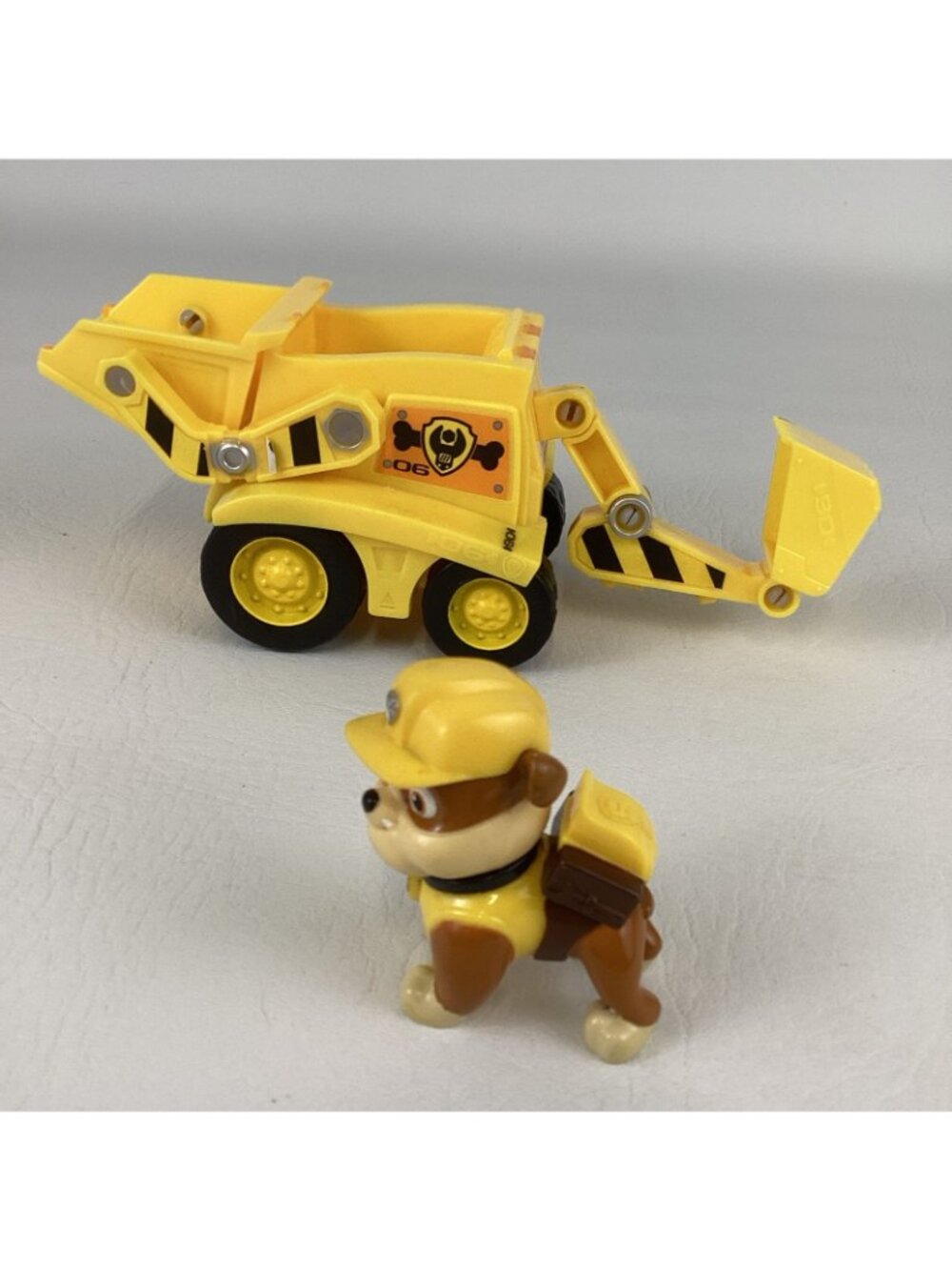 Paw Patrol Ultimate Rescue Rubble Figure Construction Bulldozer Vehicle Bundle - Picture 5 of 8
